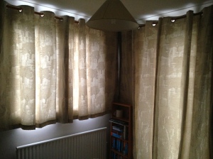 Spare room curtains